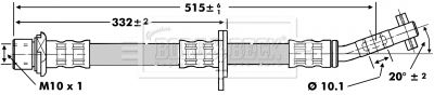 BORG & BECK Bremžu šļūtene BBH6749